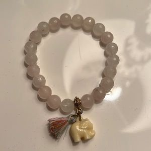 Elephant beaded bracelet